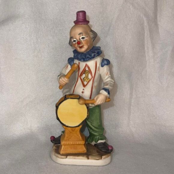 Set of 3 vintage clown figurines - Picture 3 of 8